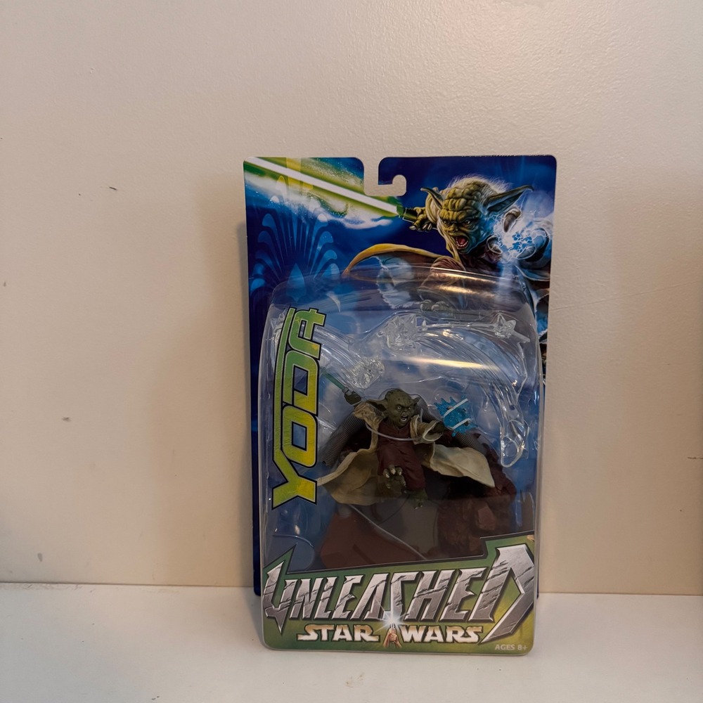 Star Wars Unleashed Yoda Action Figure Hasbro 2003 Jedi Master Collectible
